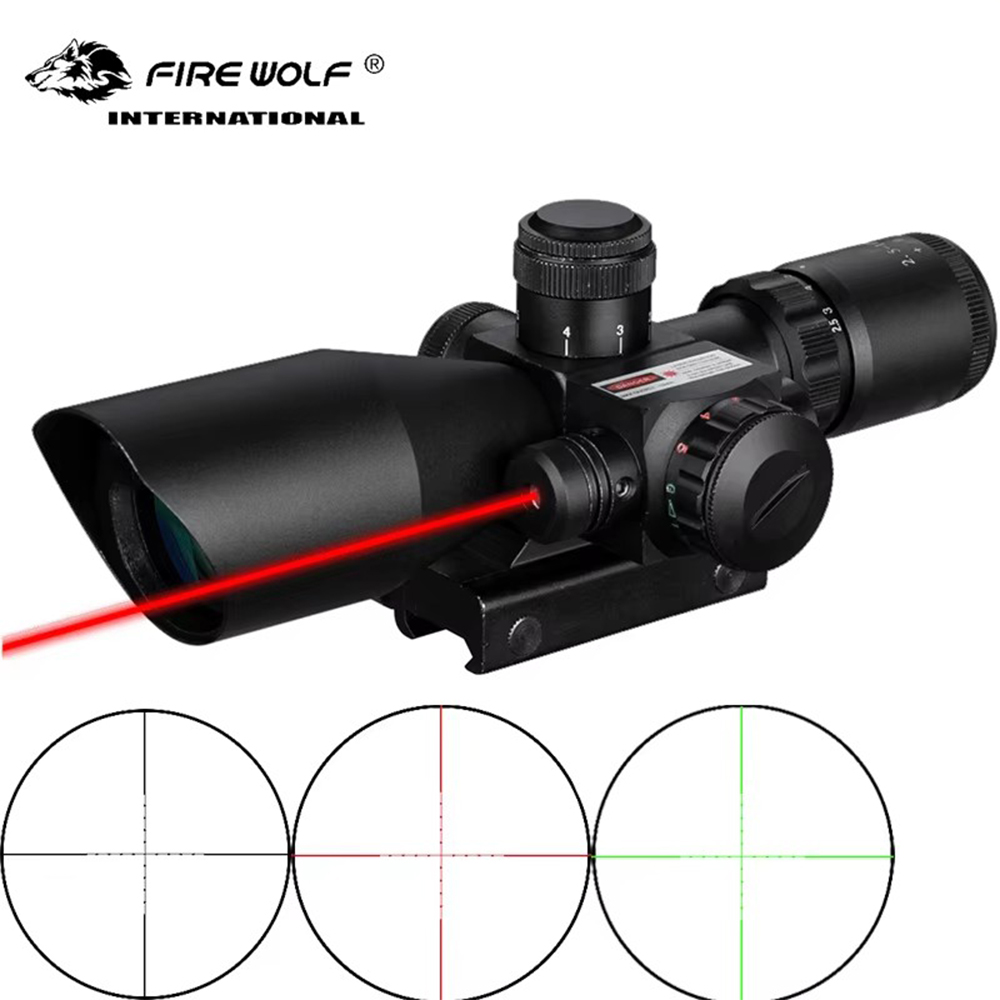 Industrial Laser Beam - Fire wolf 2.5-10X40 Hunting tactical Optical
