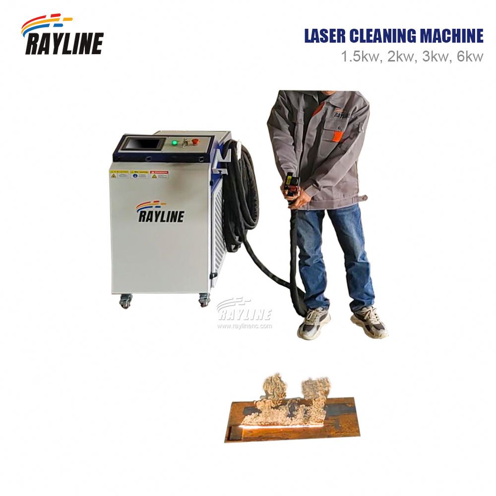 Industrial Laser Rust Remover - Industrial Laser Cleaning Machine 3000W Pulsed