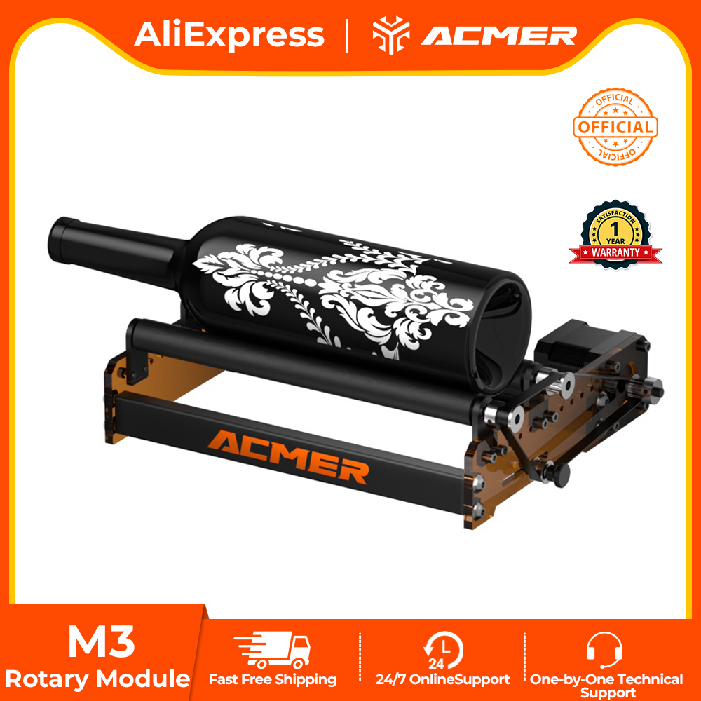 Industrial Laser Technology - ACMER M3 Laser Rotary Roller 360°