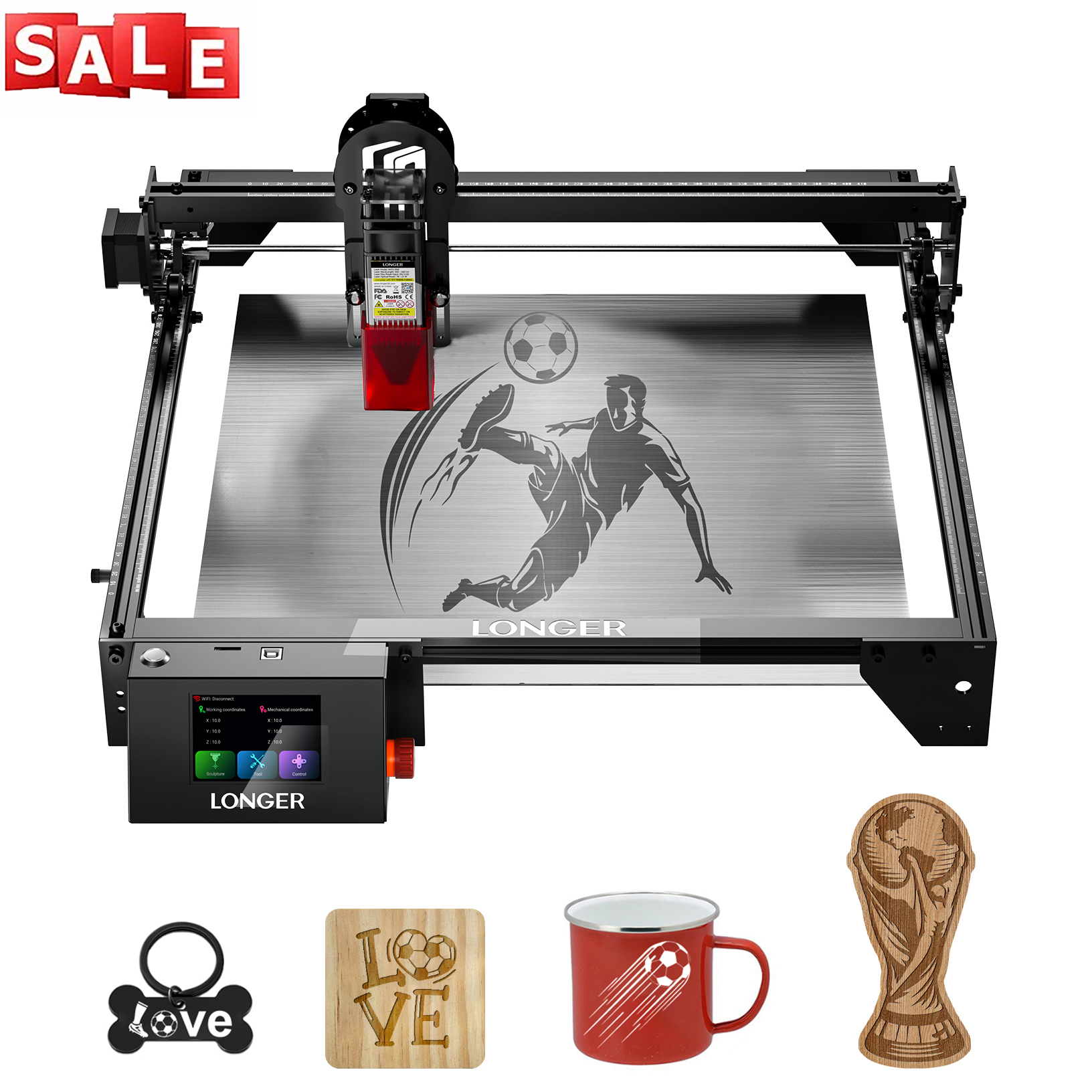 Industrial Laser Technology - LONGER RAY5 Smart Laser Cutter &