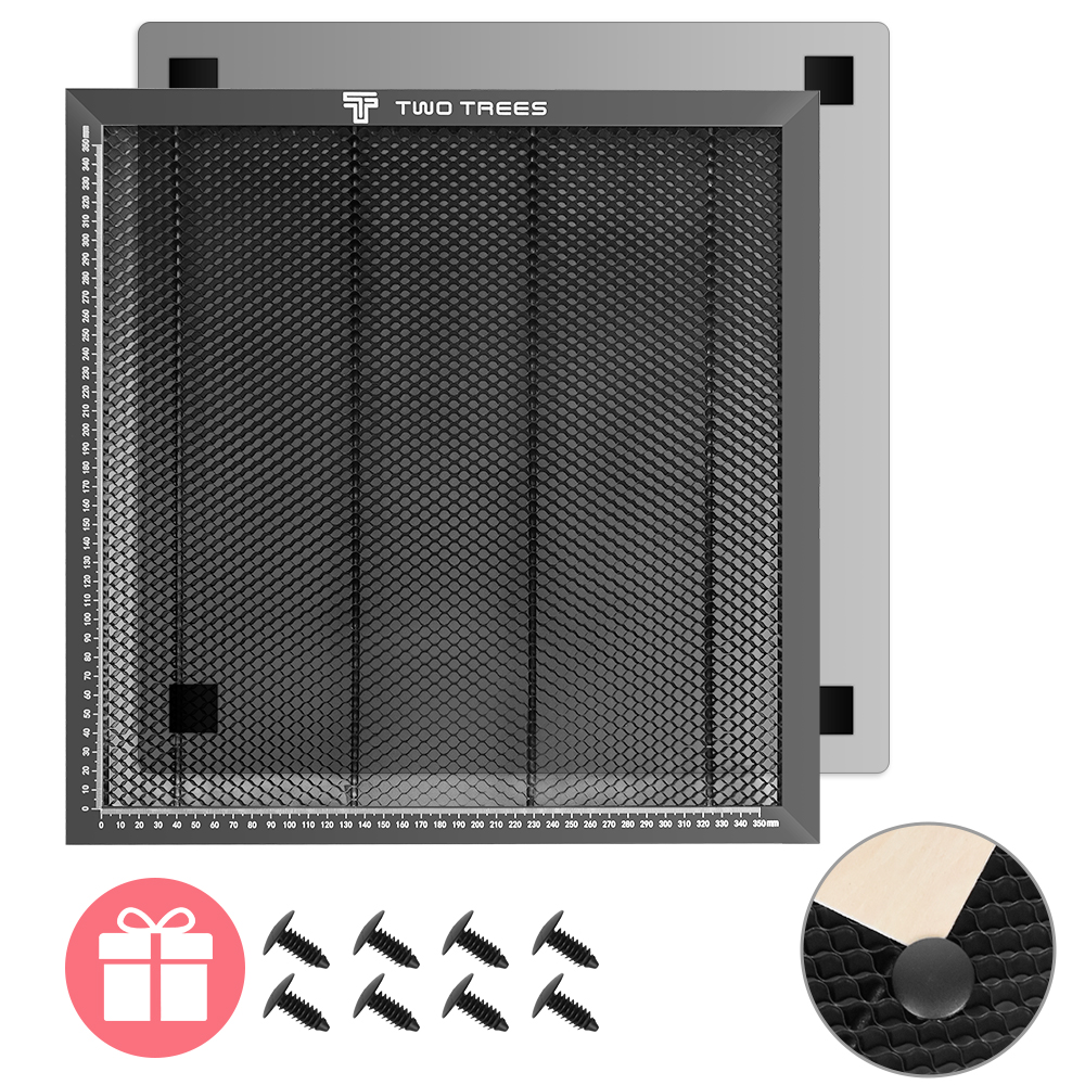 Co2 Laser Engraving Machine - 300x300mm/400x400mm/430x400mm/500x500mm Honeycomb Working Table Workbench Kit