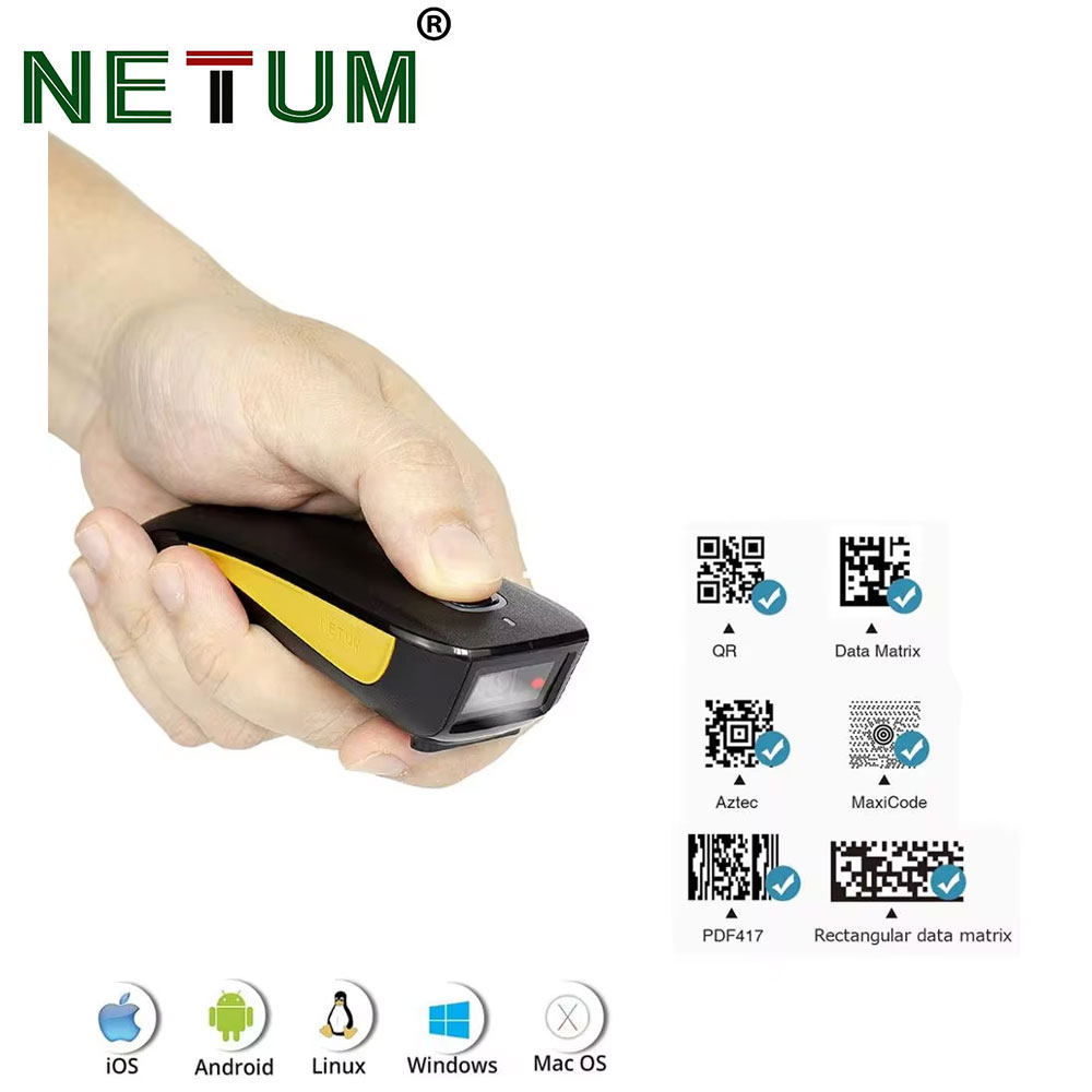 NETUM C750 Bluetooth 2D Barcod – Industrial Laser Beam recenzja i cena