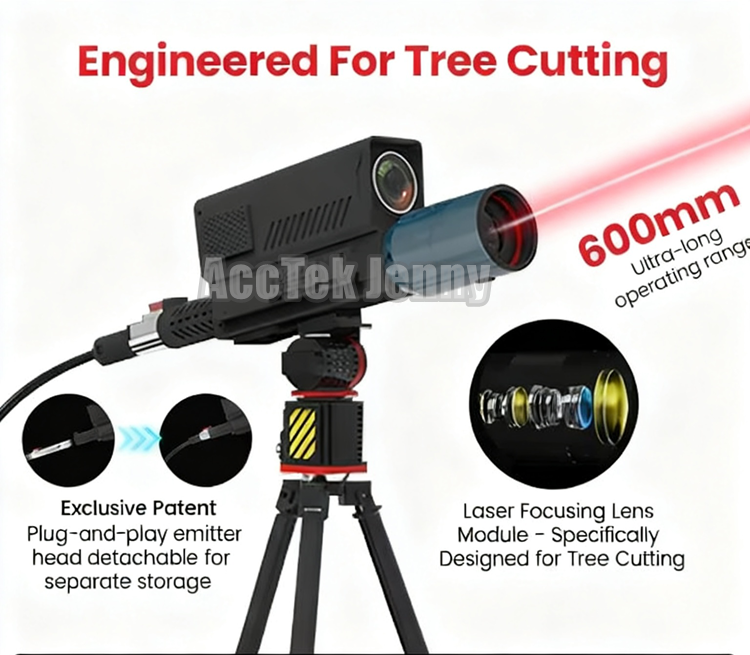 High Power Tree Cutting Lazer  – Fiber Laser Cutting Machine recenzja i cena