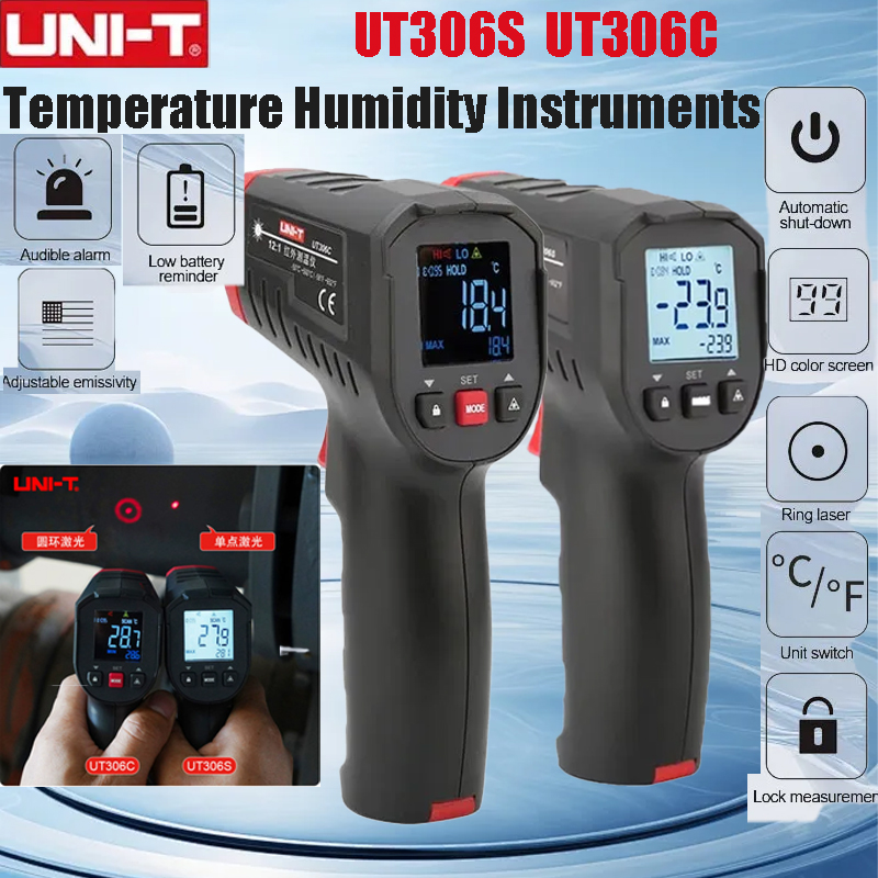 UNI-T UT306S UT306C Digital Th – Industrial Laser Thermometer recenzja i cena