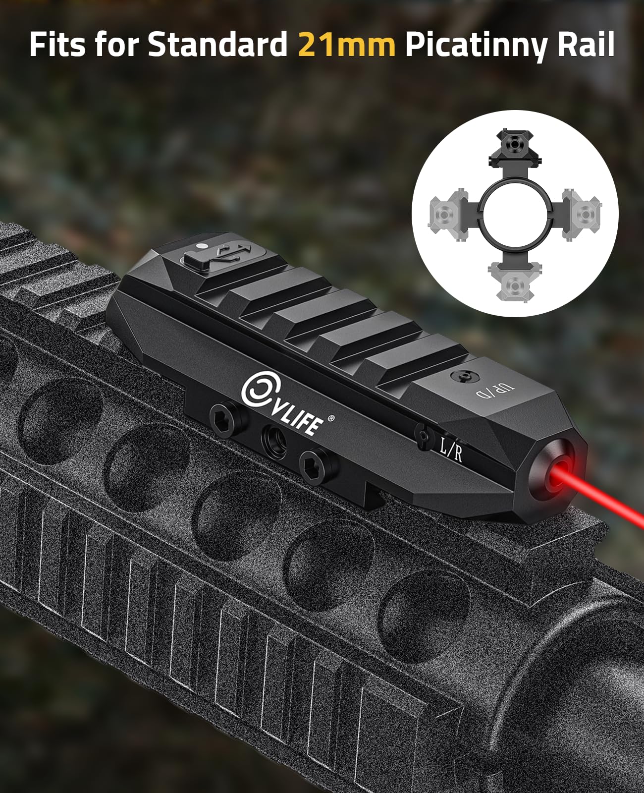 CVLIFE Low Profile Laser Sight – Industrial Laser Gun recenzja i cena