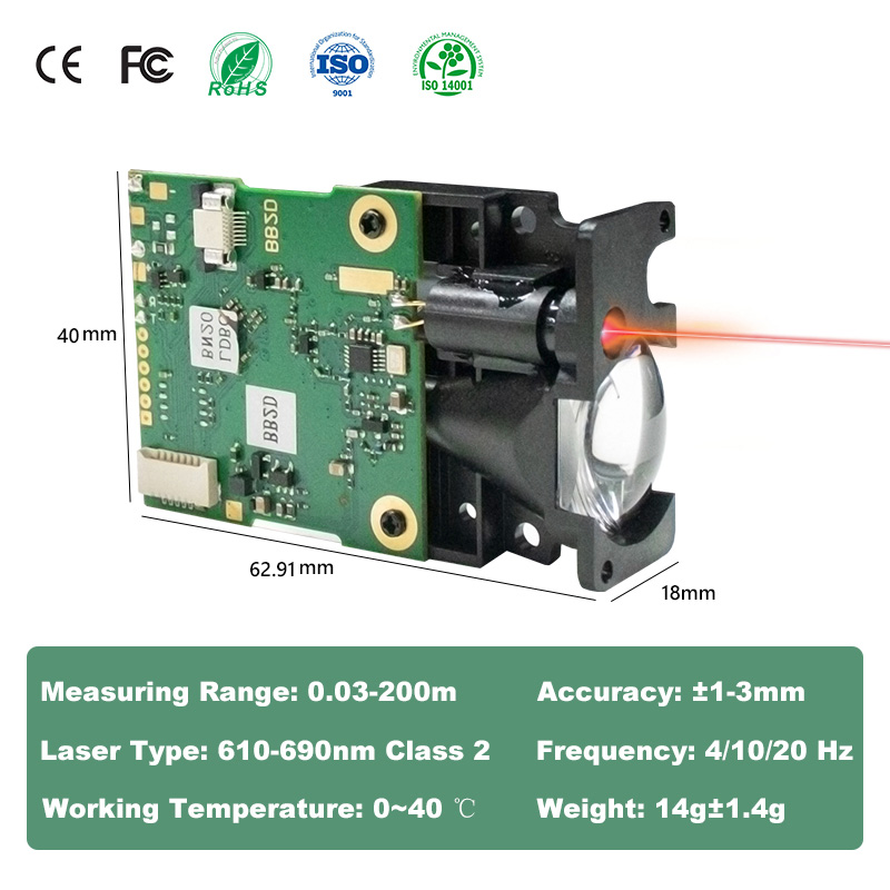 LDJ Laser Distance Sensor 200m – Industrial Laser Distance Sensor recenzja i cena