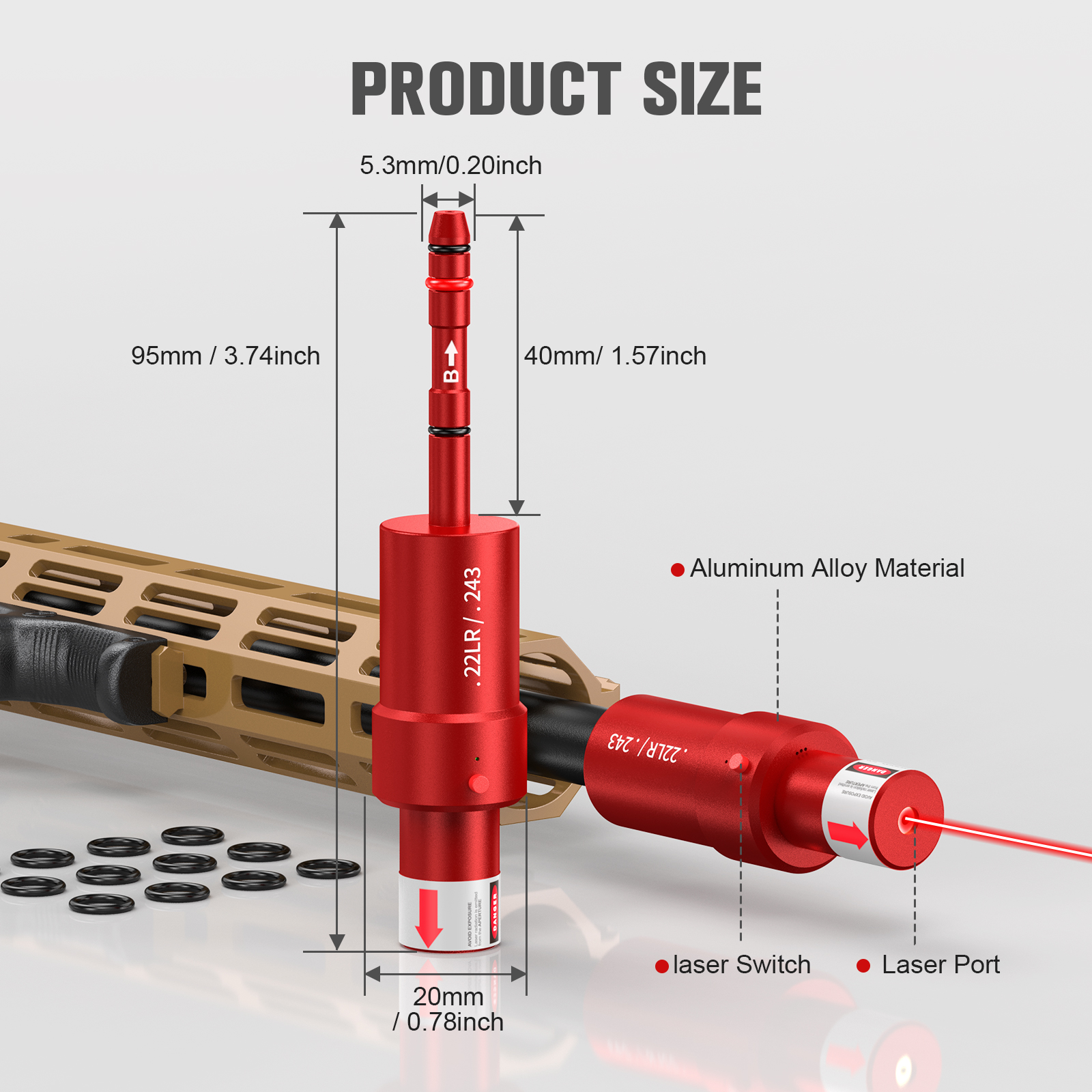 22LR.243 voice controlled lase – Industrial Laser Distance Sensor recenzja i cena