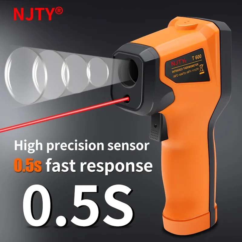 T400 T600 Digital Infrared The – Industrial Laser Thermometer recenzja i cena