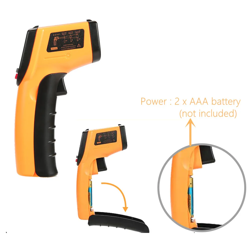 Digital Infrared Thermometer N – Industrial Laser Thermometer recenzja i cena
