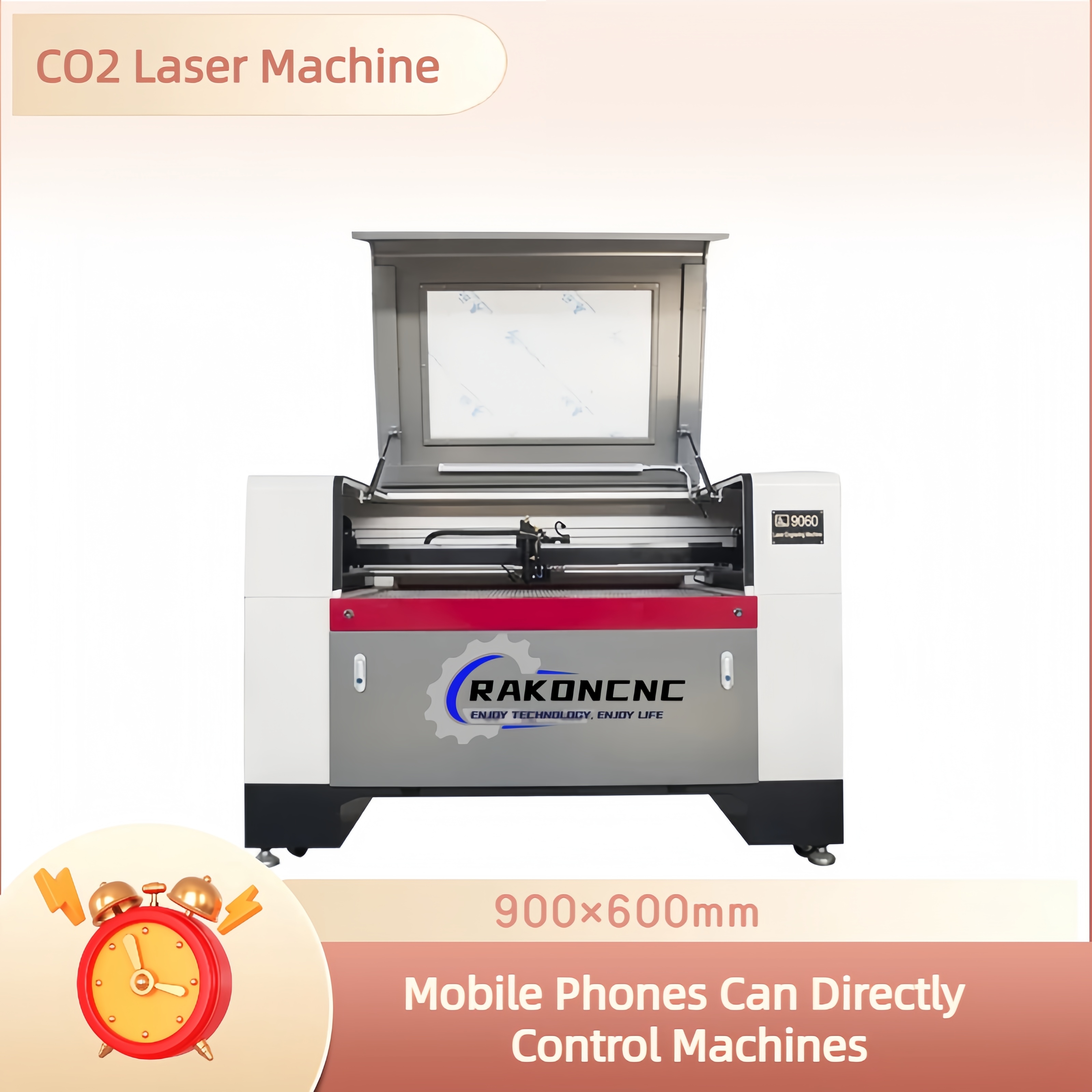 High Accurancy 6040 Mini Table – Co2 Laser Engraving Machine recenzja i cena