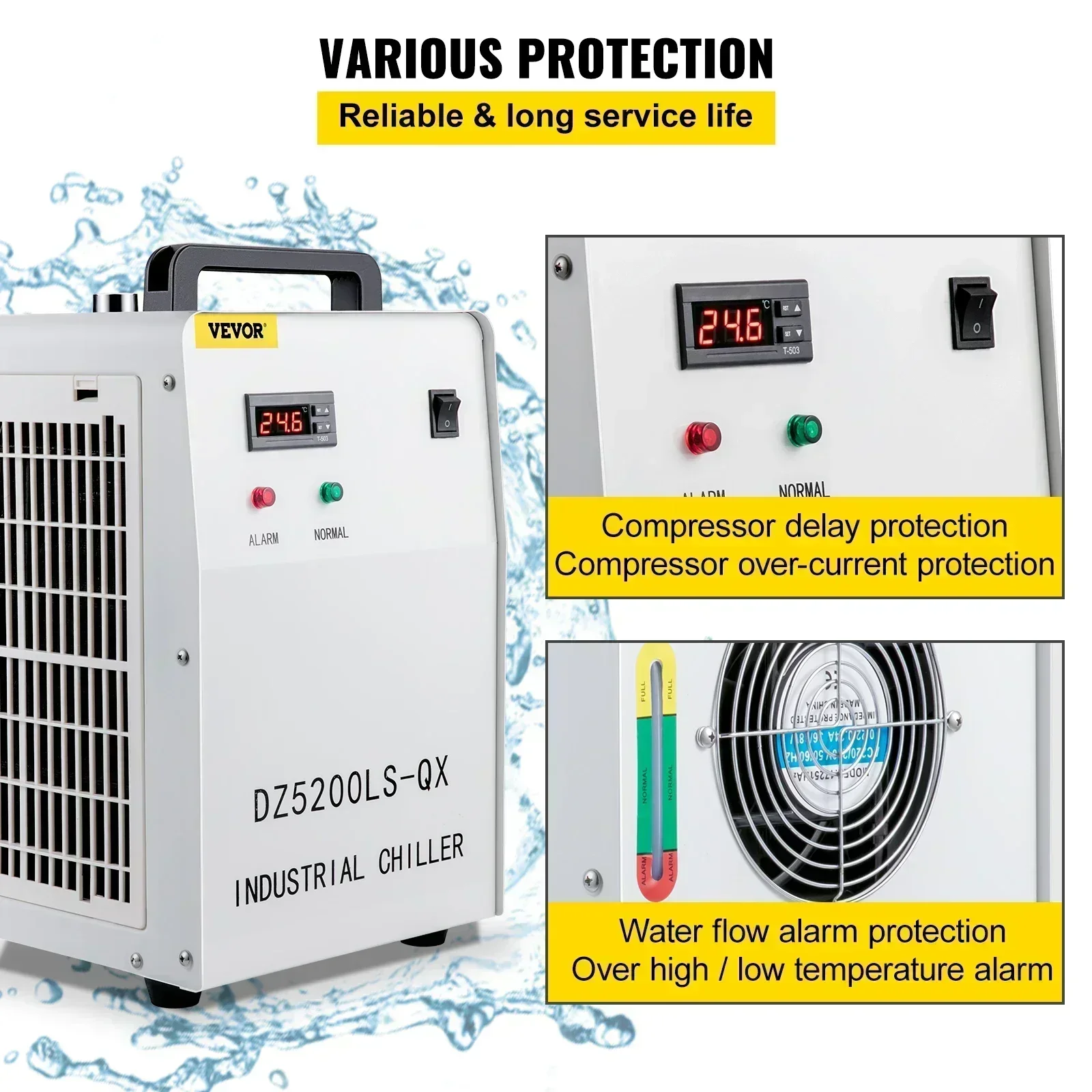 SIHAO Industrial Water Chiller – Laser Industrial Chiller recenzja i cena