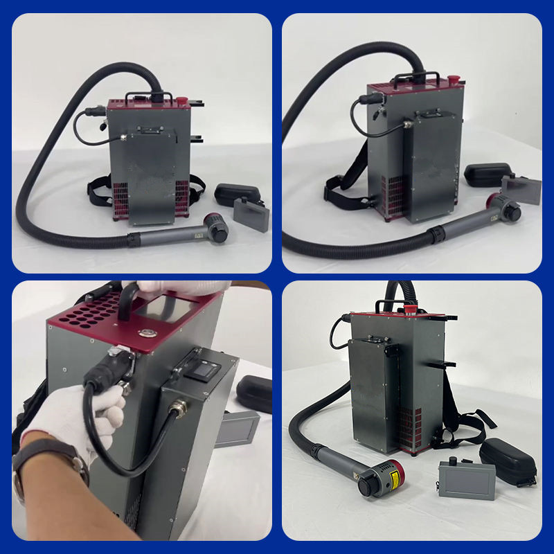 Backpack Portable Type Handhel – Industrial Laser Rust Removal Machine Price recenzja i cena