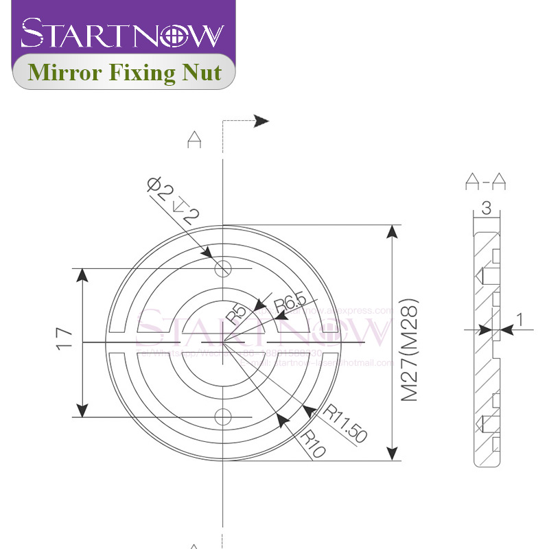 Startnow CO2 Laser Head Mirror – Co2 Laser Engraving Machine recenzja i cena