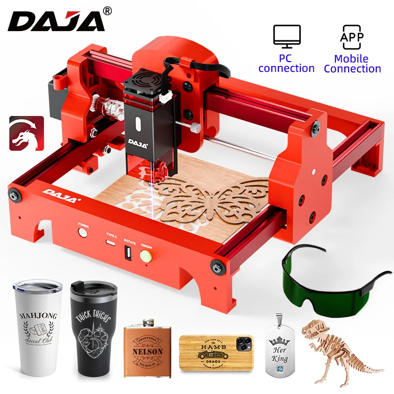 DAJA A7 Laser Engraver 5W Mini – Industrial Laser Technology recenzja i cena