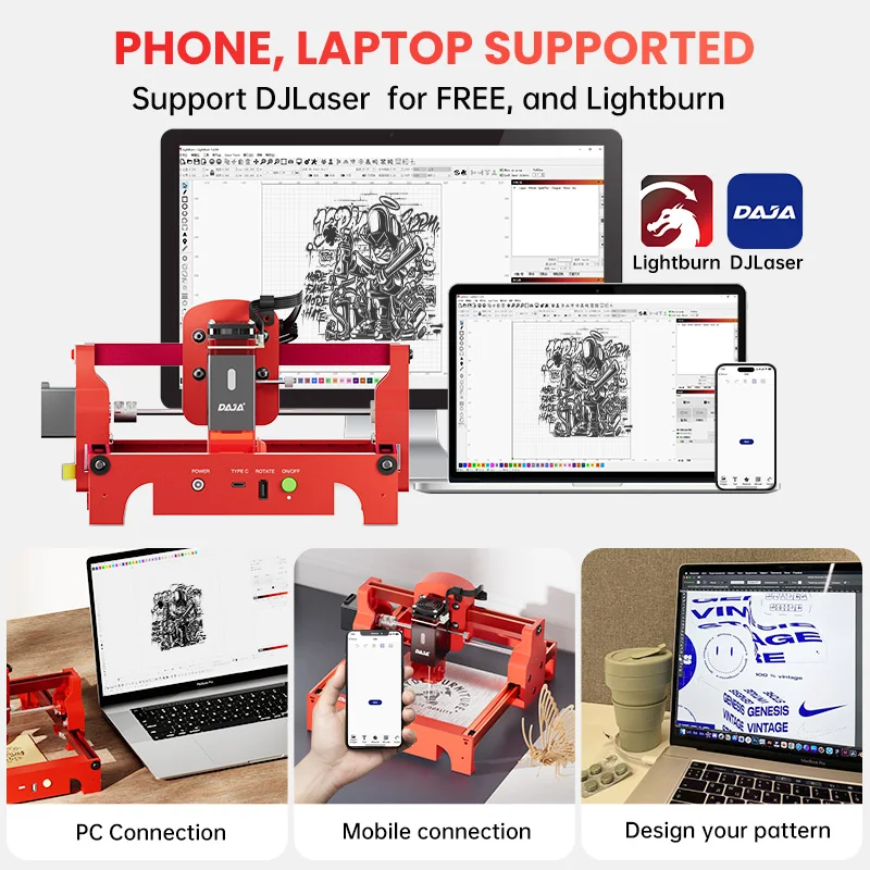 DAJA A7 Laser Engraver 5W Mini – Industrial Laser Technology recenzja i cena