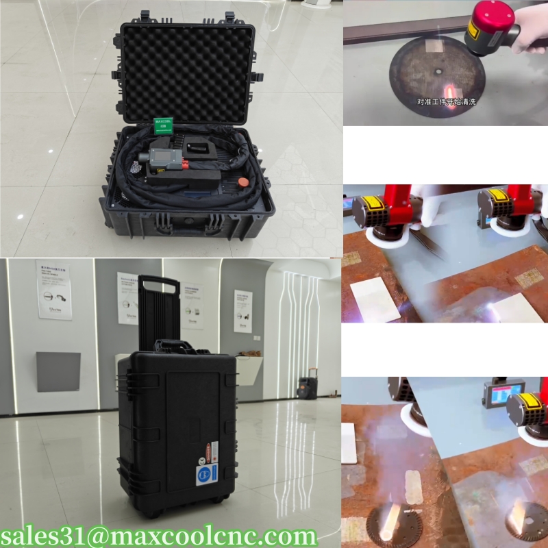 Suitcase 500w Old Wood Paint C – Industrial Laser Rust Remover recenzja i cena