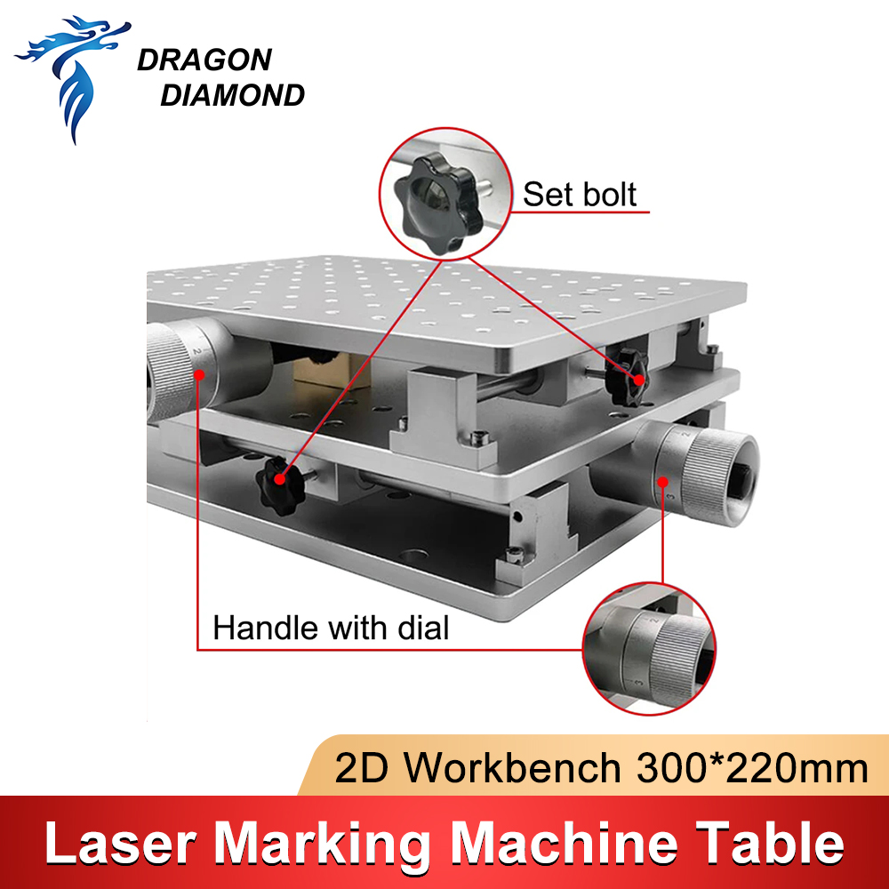 300*220mm 2D Worktable XY 2 Ax – Co2 Laser Engraving Machine recenzja i cena