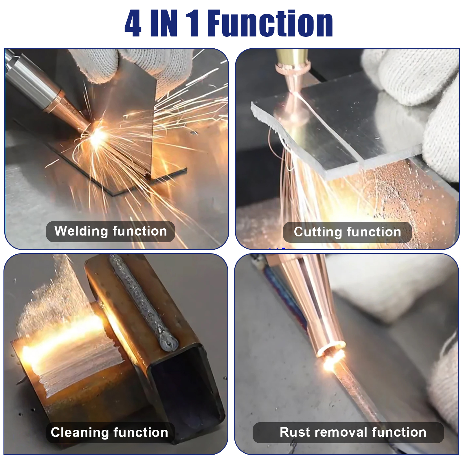 3000W 4 IN 1 Fiber Laser Weldi – Industrial Laser Cleaning recenzja i cena
