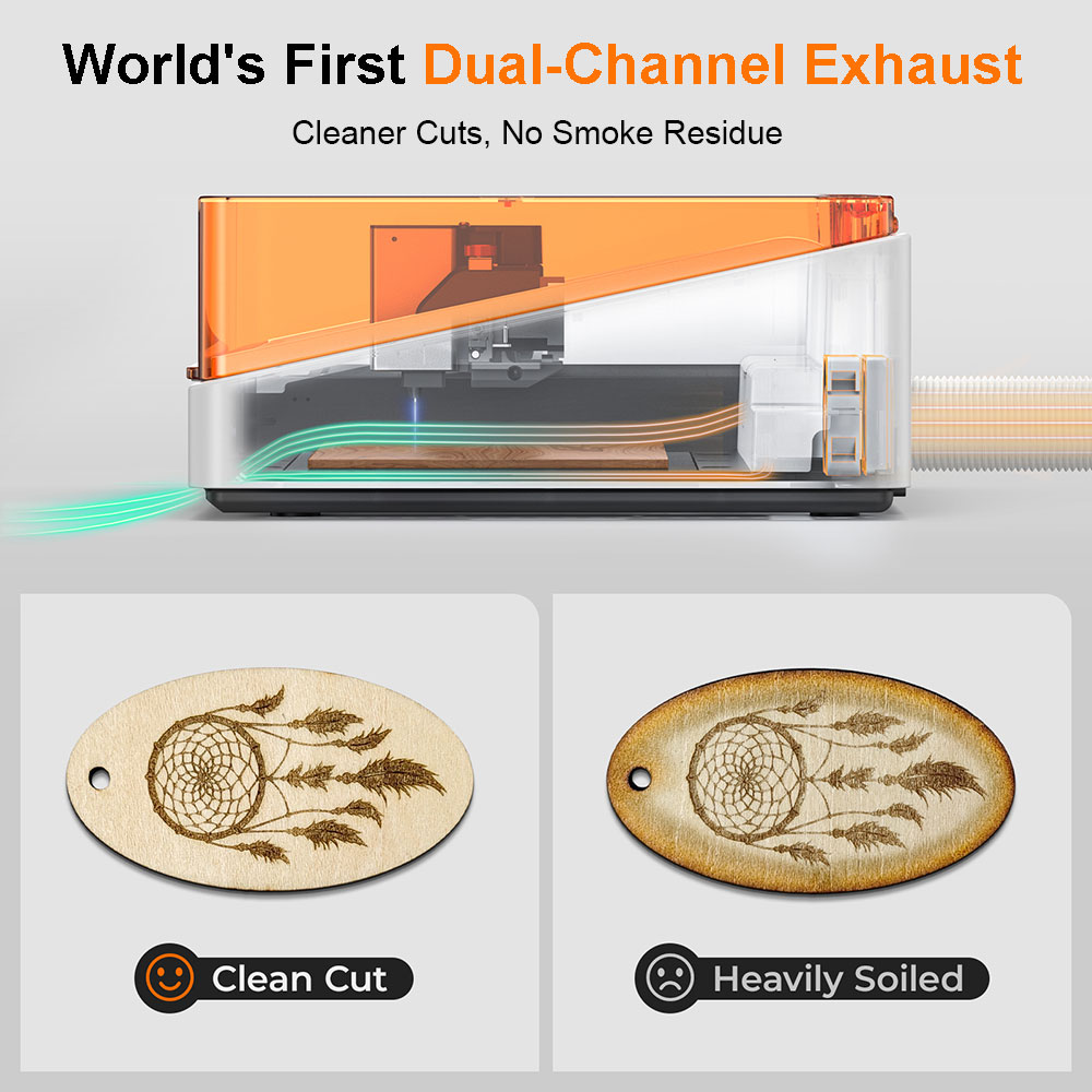 TOOCAA NOVA 20W Beginner-Frien – Co2 Laser Engraving Machine recenzja i cena