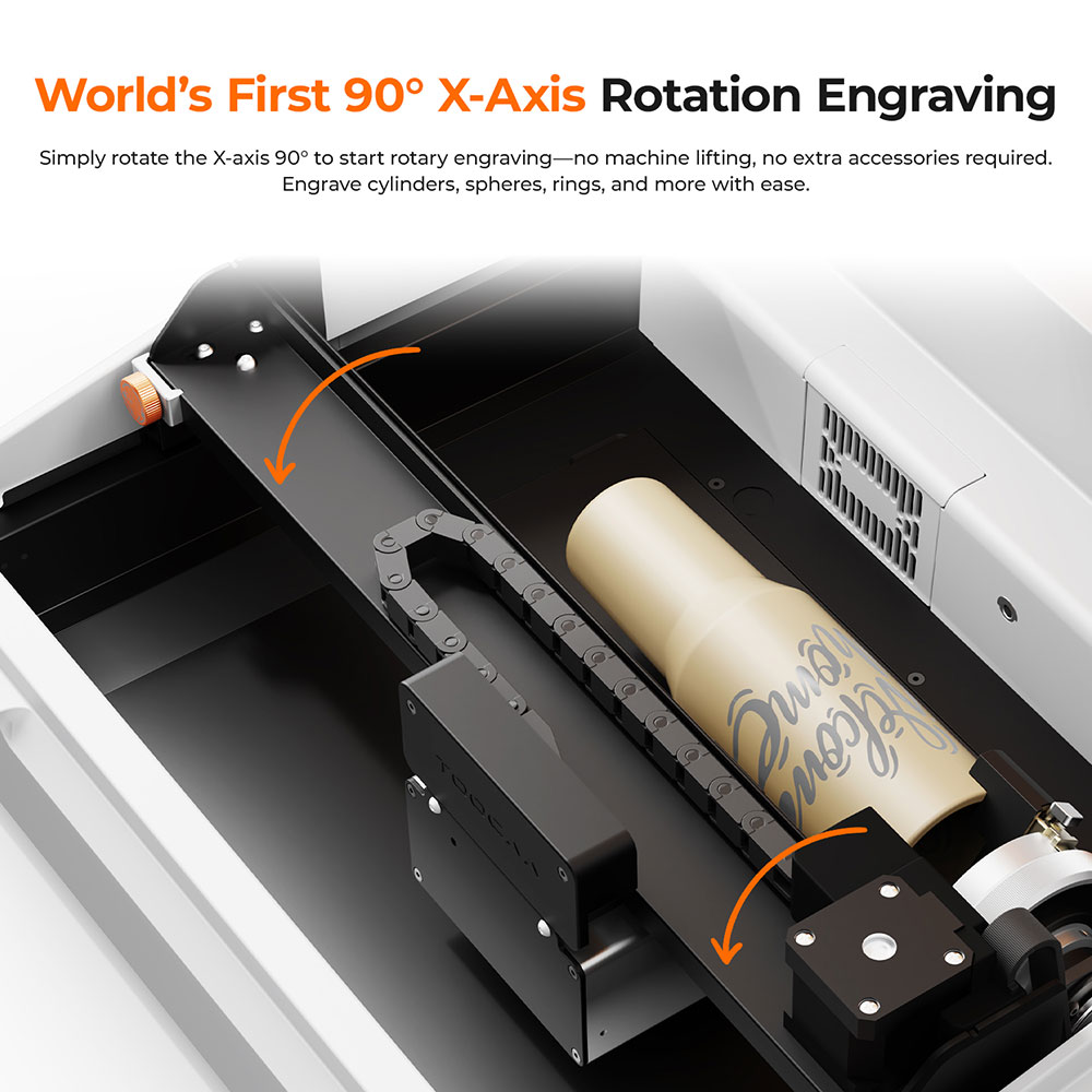 TOOCAA NOVA 20W Beginner-Frien – Co2 Laser Engraving Machine recenzja i cena