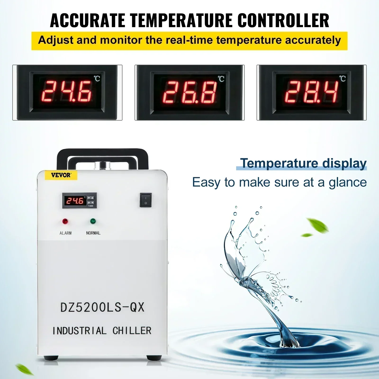SIHAO CW-3000 Industrial Grade – Laser Industrial Chiller recenzja i cena