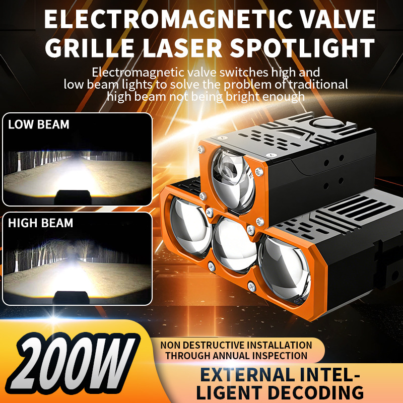 200W 3-Eye Lens High Power Las – Industrial Laser Beam recenzja i cena