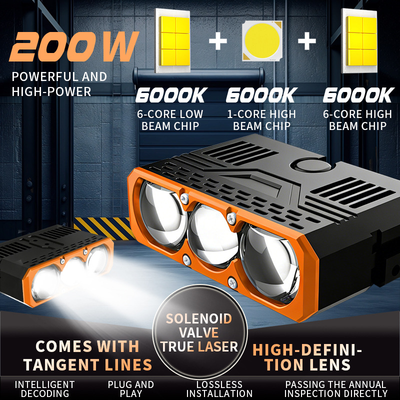 200W 3-Eye Lens High Power Las – Industrial Laser Beam recenzja i cena