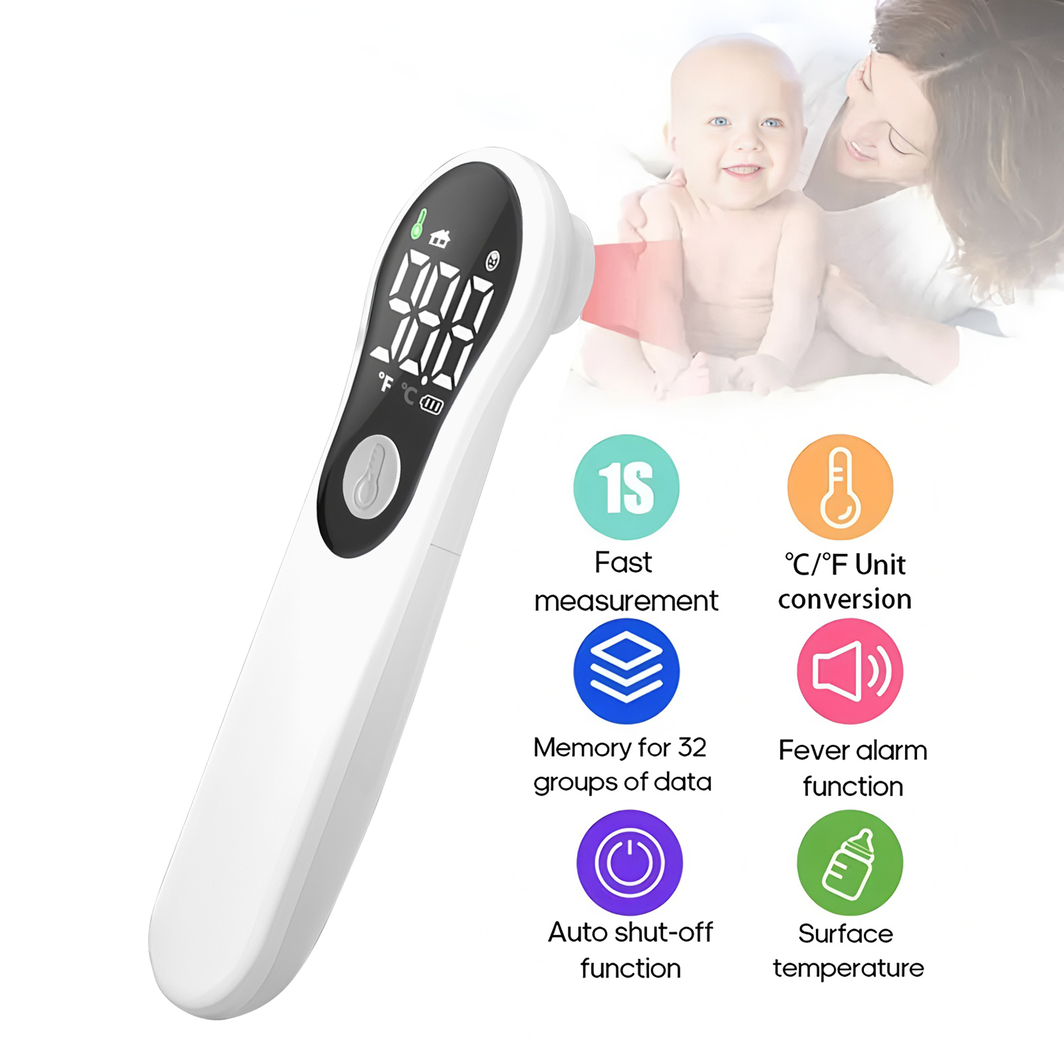 Medical Household Infrared For – Industrial Laser Thermometer recenzja i cena