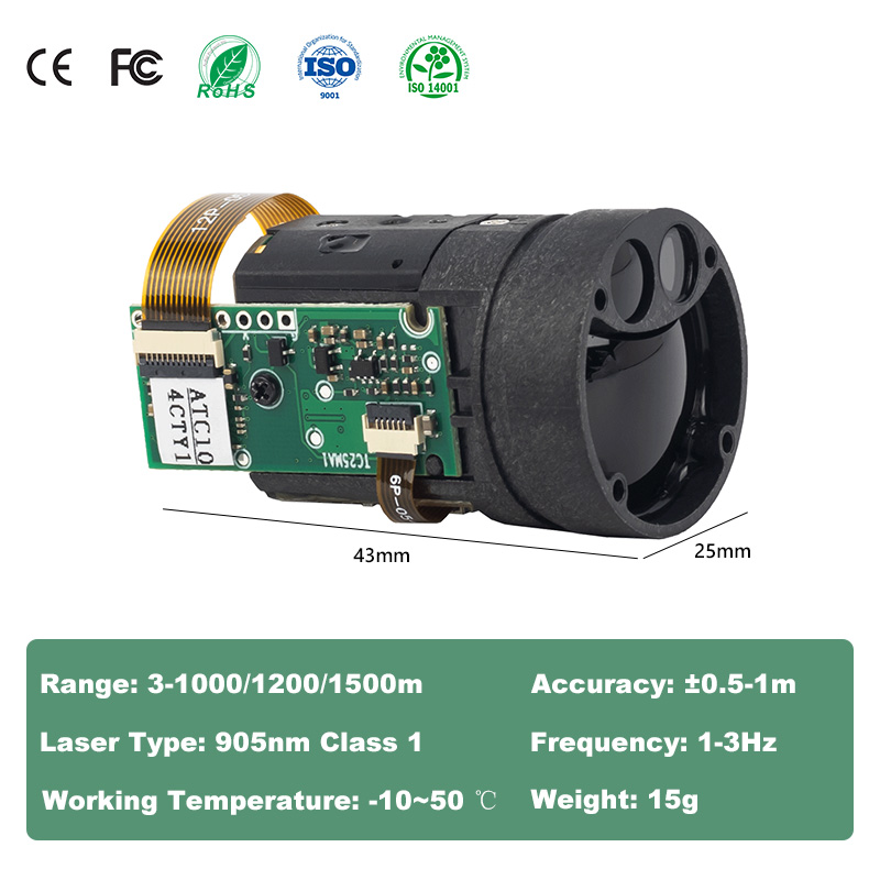 1200m Mini TOF Laser Rangefind – Industrial Laser Applications recenzja i cena