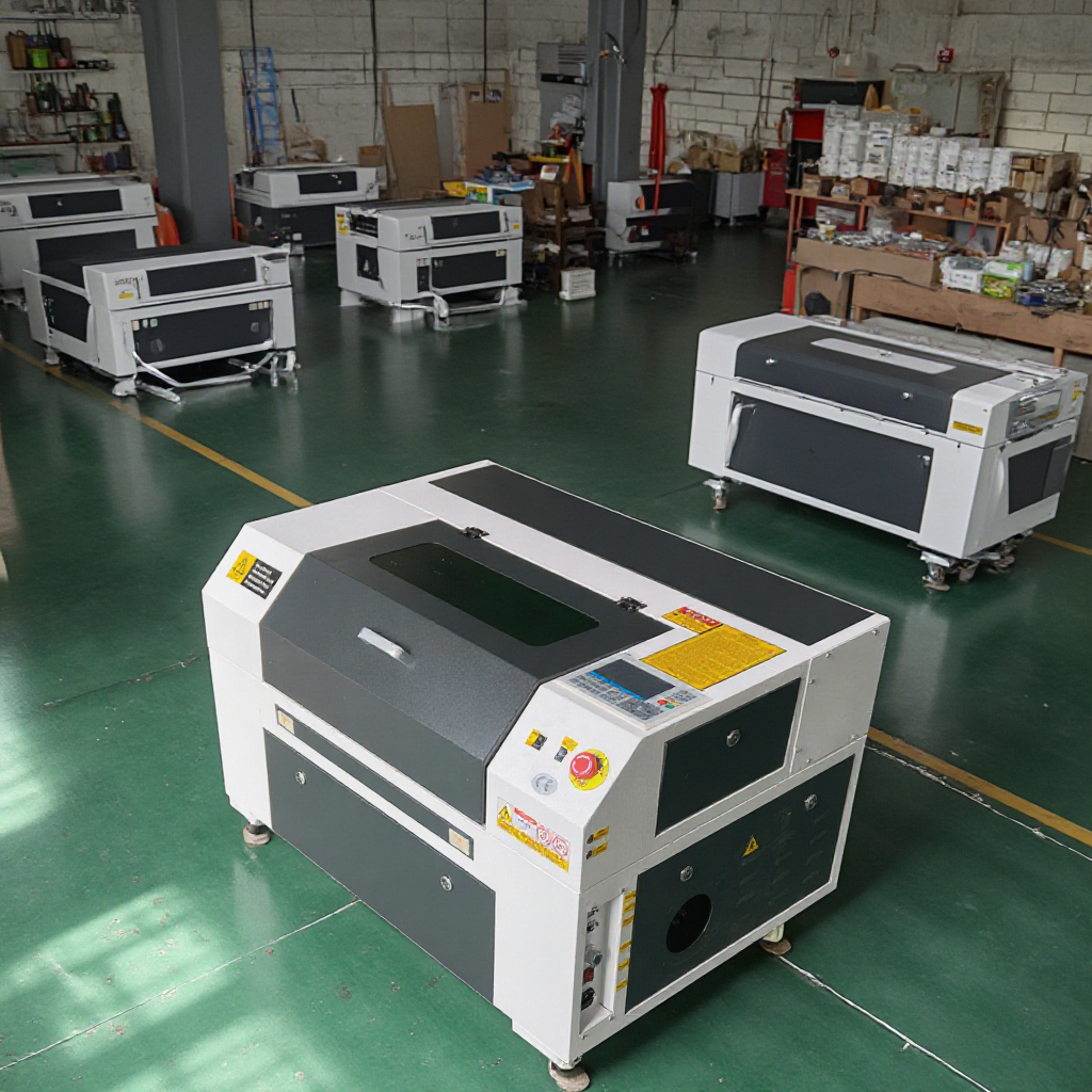 Small Size Portable 5030 Wine  – Co2 Laser Engraving Machine recenzja i cena