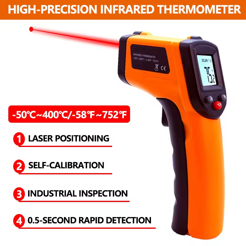 Handheld Infrared Thermometer  – Industrial Laser Thermometer recenzja i cena