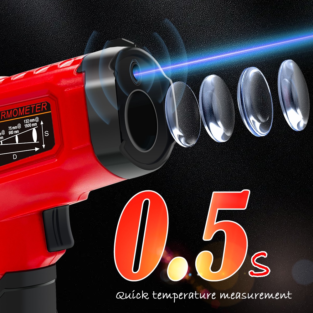 TOOLTOP ET6530C -50°C-600°C Ha – Industrial Laser Thermometer recenzja i cena