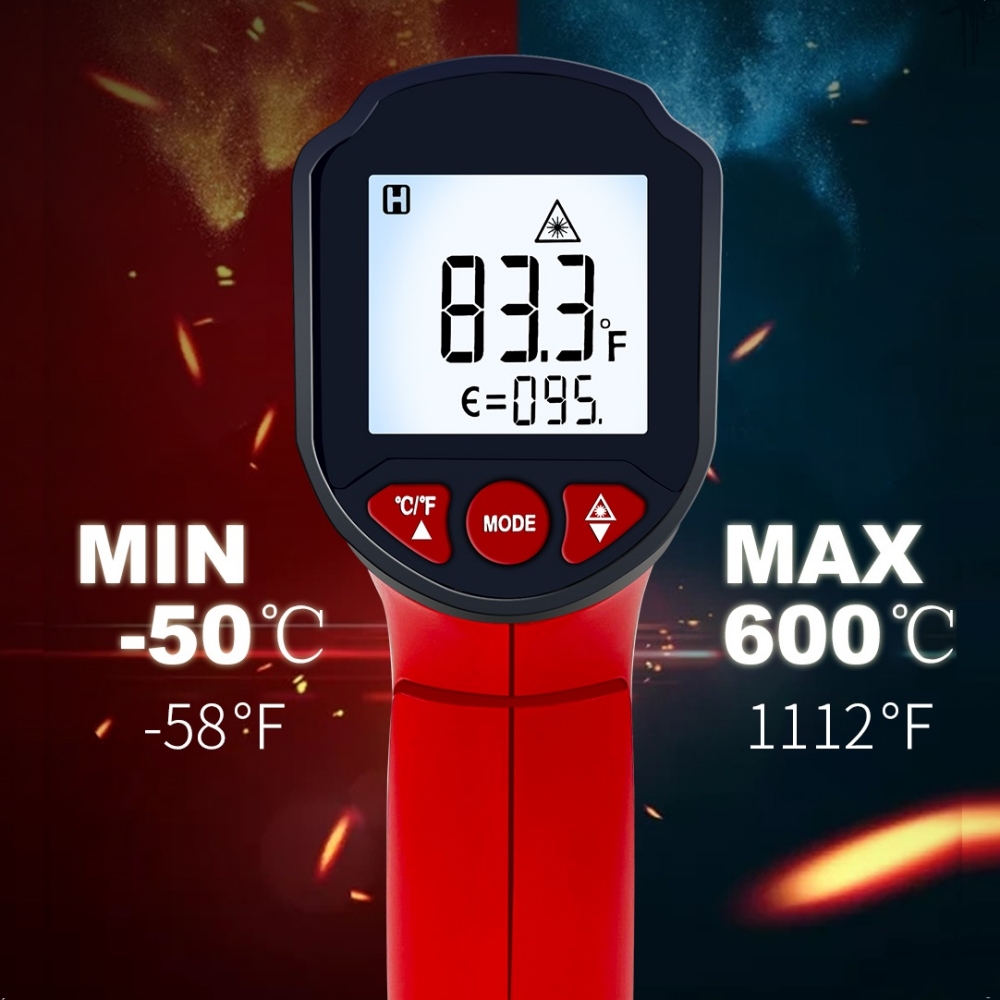 TOOLTOP ET6530C -50°C-600°C Ha – Industrial Laser Thermometer recenzja i cena